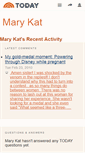 Mobile Screenshot of marykat.today.com