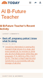 Mobile Screenshot of albfutureteacher.today.com