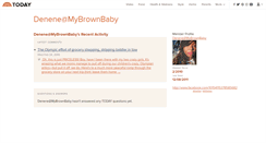 Desktop Screenshot of mybrownbaby.today.com