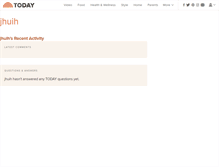 Tablet Screenshot of jhuih.today.com