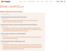 Tablet Screenshot of dianelauricella.today.com