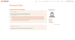 Desktop Screenshot of couture-diva.today.com