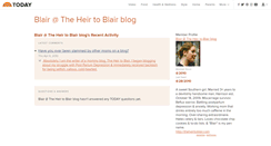 Desktop Screenshot of heirtoblair.today.com