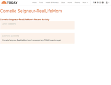 Tablet Screenshot of corneliaseigneur.today.com